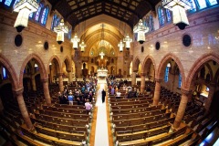 Brad and Meghan Catholic Church Wedding