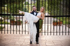 Groom Holding Bride
