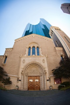 Front of Holy Ghost Catholic Church