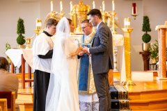 Ring Exchange Catholic Wedding