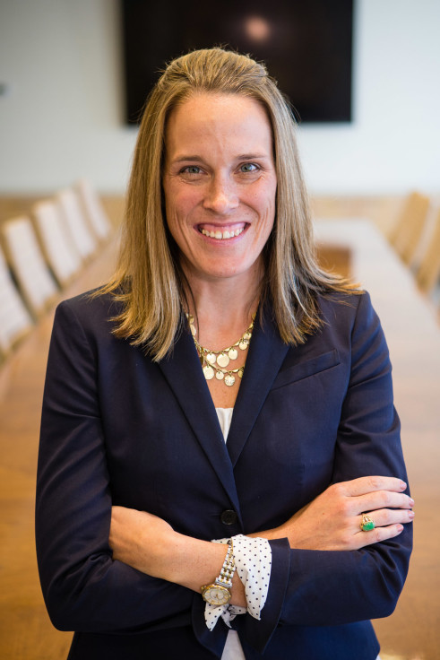 Business pictures in boardroom