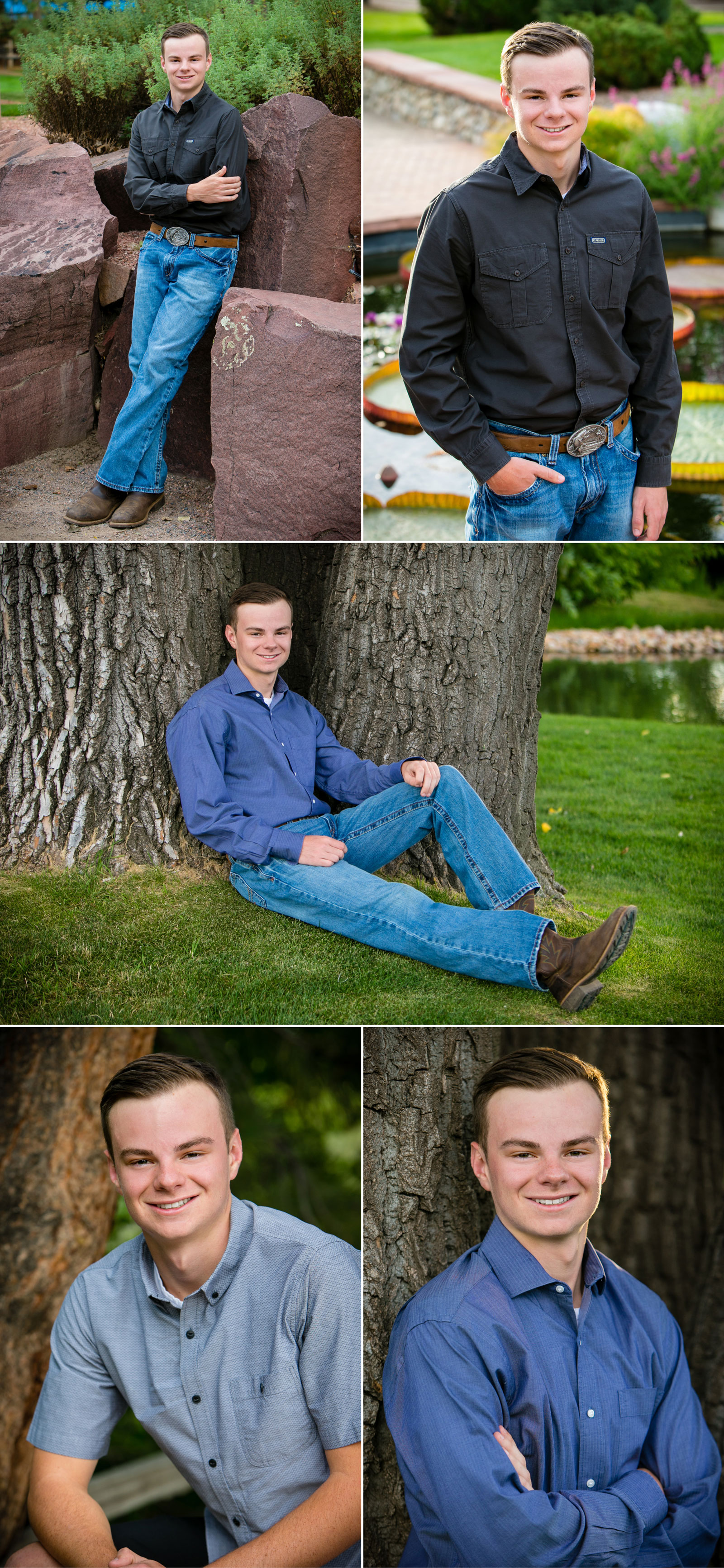 Casey's Senior Portraits at Hudson Gardens