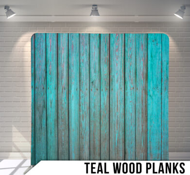 Teal Wood Planks