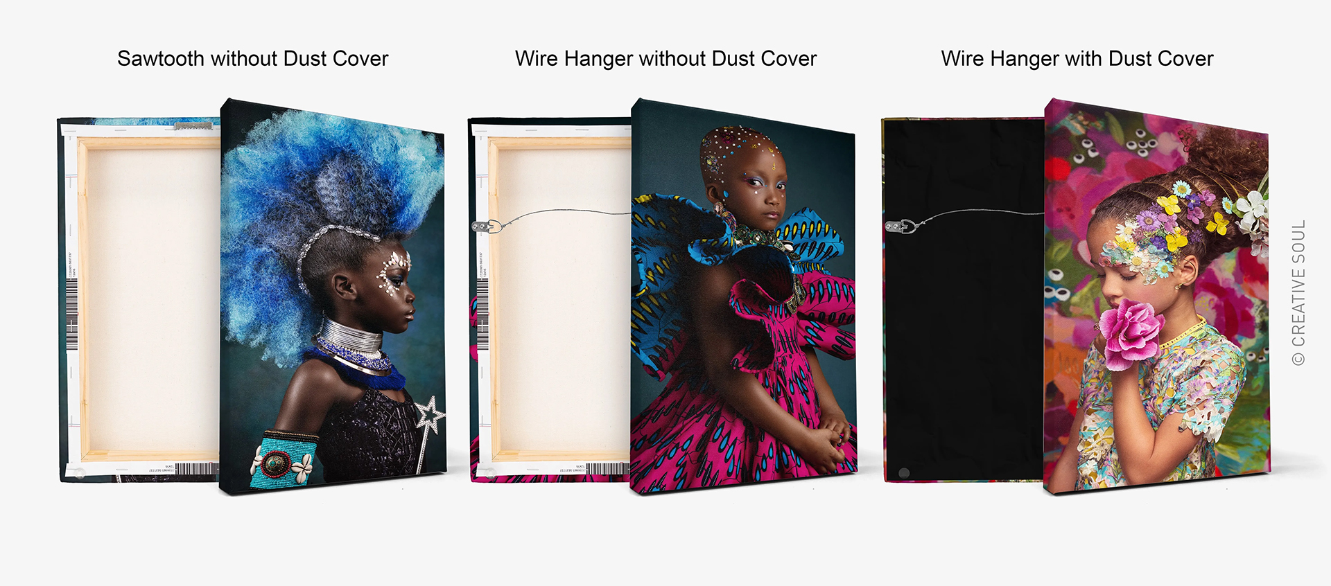 Canvas Gallery Wrap Hanging Options